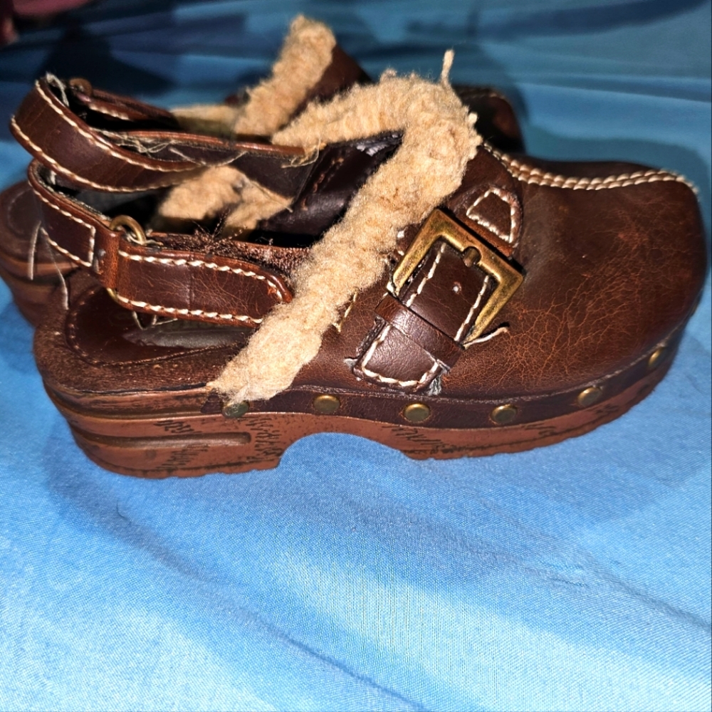 Vintage clogs 8c